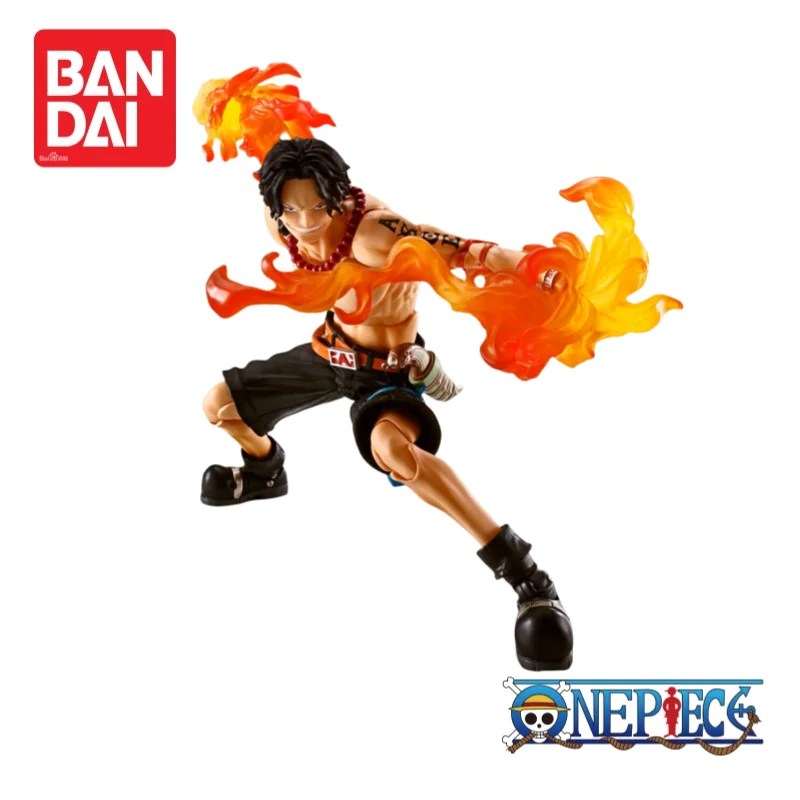 En Stock Original Bandai One Piece Portgas D Ace estatuilla 100% mercancía de Anime genuina figura de acción coleccionable modelo limitado
