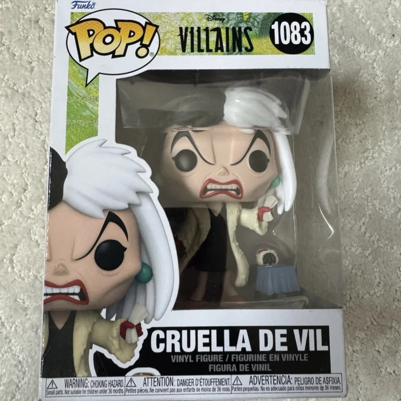 genuine-funko-pop-disney-villain-cruella-de-vil-1083-action-figure-vinyl-sculpture-dolls-collect-limited-edition-toys-gift