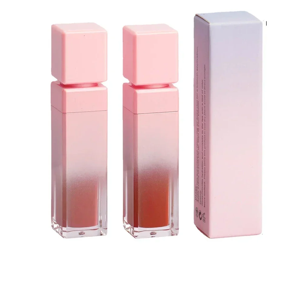 7g Private Label Lipgloss Custom Bulk Liquid Lipstick Metallic Matte Gloss Pink Tube Moisturizer Waterproof Pigment Lips Makeup