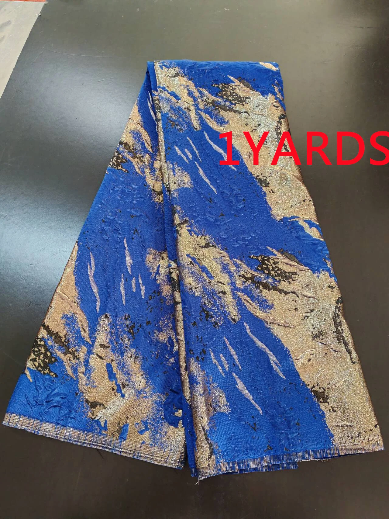 SJD LACE French Brocade Lace Fabrics 2025 High Quality African Nigerian Damask Jacquard Lace for Sewing Women Party Dress 1YARDS