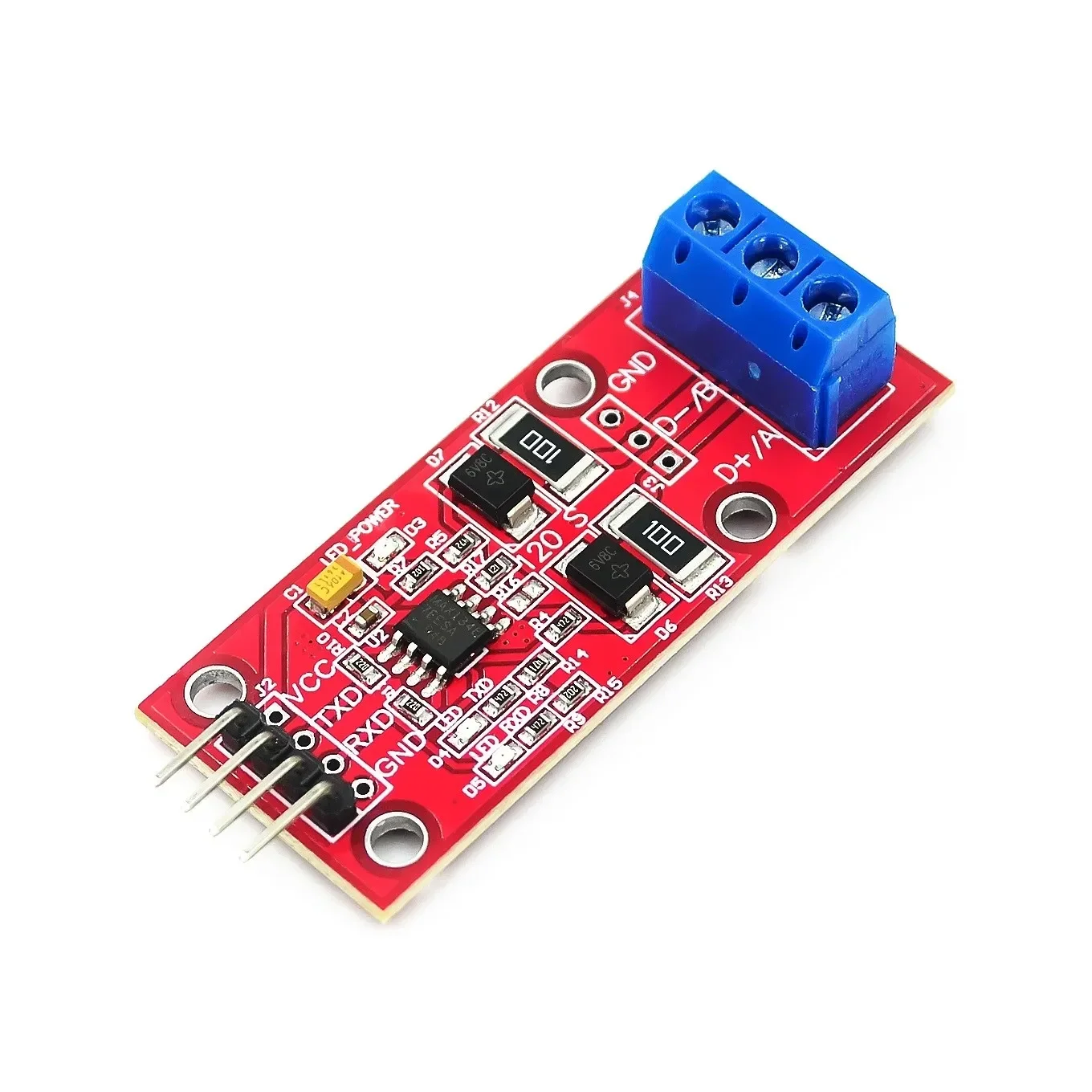 MCU TTL to RS485 module 485 to serial port UART level switching hardware automatic control flow