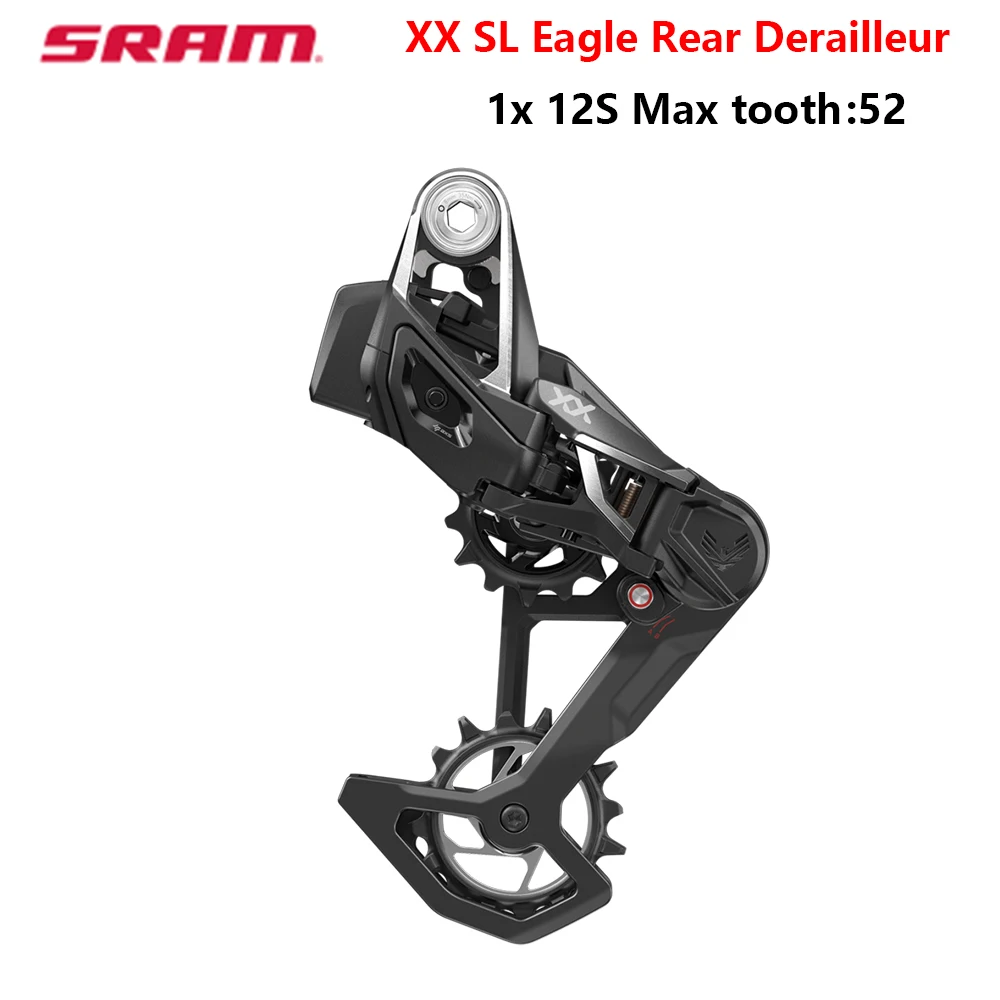 

SRAM XX SL Eagle Transmission Derailleur Mountain Bike Wireless AXS Rear Derailleur 1x12S T-Type Carbon Rear Derailleur