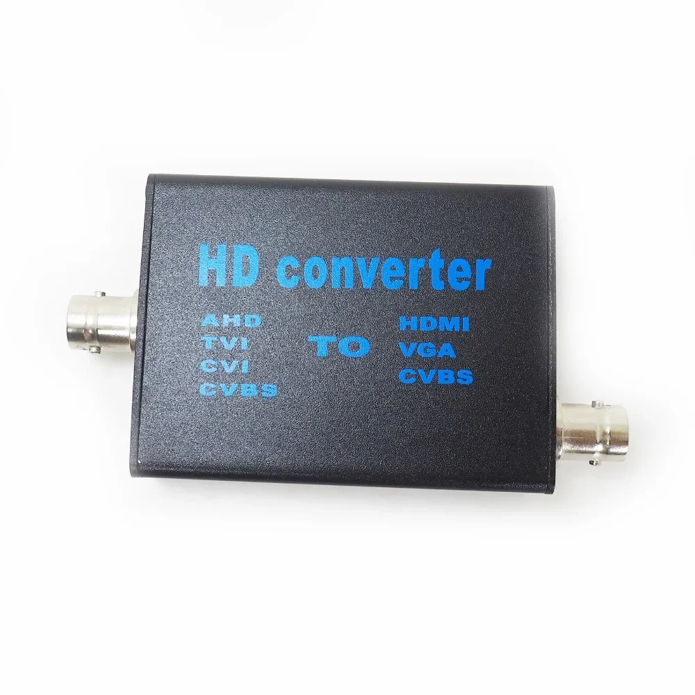 Imagem -02 - Mini Conversor de Sinal para Vídeo Ahd41 Conversor de Saída de Sinal de Entrada para Hdmi Vga Cvbs Ahd Tvi Cvi