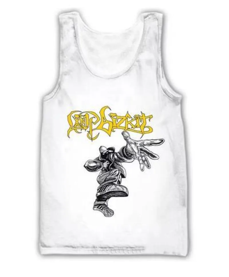 

New Fashion Men/Women Limp Bizkit 3D Printed Sleeveless Vest Streetwear Men Loose Sporting Tank Top