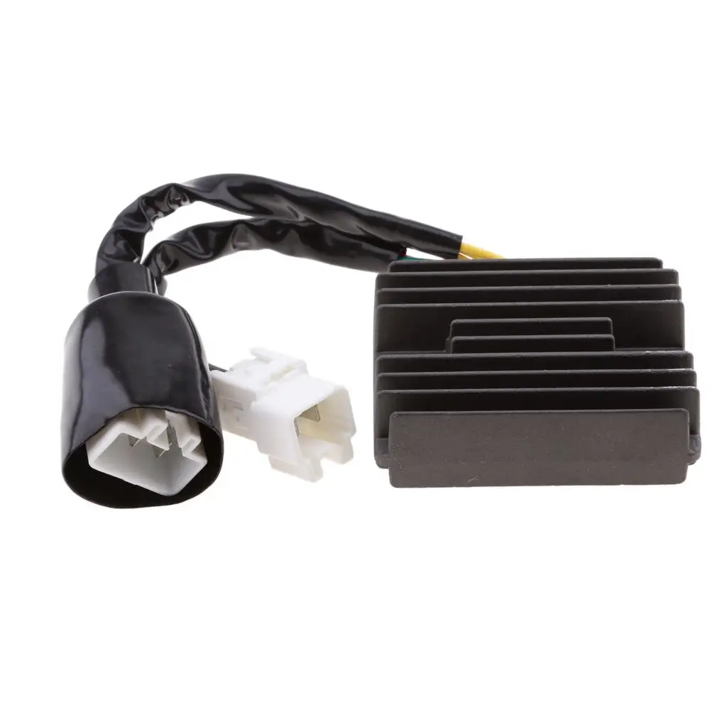 

Aluminum Motorcycle Rectifier Regulator Black 12V Electric Stabilizer for Honda CBR600RR 2007-2012