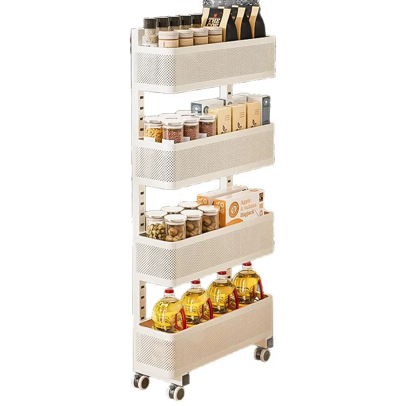 

Stainless steel, kitchen, crevice, rack, refrigerator, side
