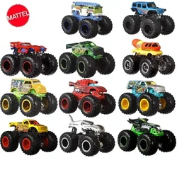 Voiture Monster Truck 1:64 pour garçons, jouet de Collection, moulé sous pression, requin, Jeep, grand pied, cadeau d'anniversaire