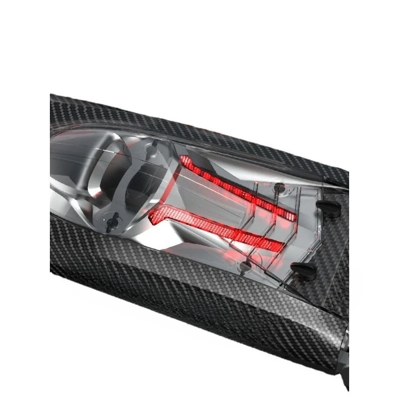 

UDI903pro Upgraded Alloy Navigation Rudder Press Sheet Waterproof Ring Tail Rudder Propeller Accessories Carbon Fiber Boat