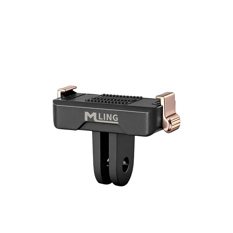 

for Nano Camera Bidirectional Magnetic Metal Magnetic Mounting Base with 2-claw Interface Mount for DJI Osmo Action 6 Accessory