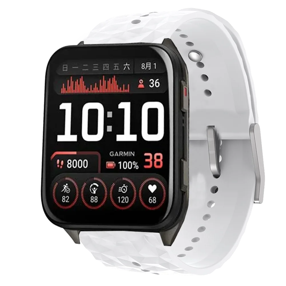 24 مللي متر حزام سيليكون كلاسيكي للغارمين Venu X1 الرياضة SmartWatch الفرقة كوريا أحزمة اكسسوارات مناسبة ل Garmin Venu X1 #2