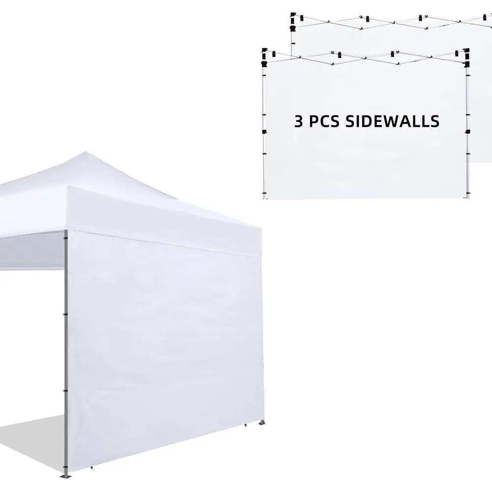 

Белые прямые стойки Sunwall 10x10 (3 шт.) с водонепроницаемой и УФ-защитой для палаток