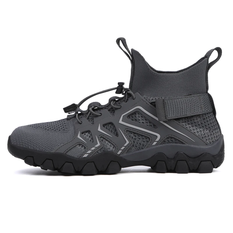 남성용 야외 워터 슈즈, 미끄럼 방지, 편안한 경량 고무 밑창, 경량 스포츠 사이즈 39-46