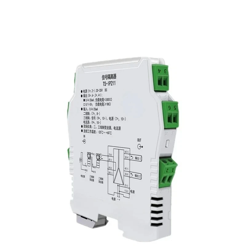 

Signal Isolator Input Distribution DC Voltage Current Transducer Input