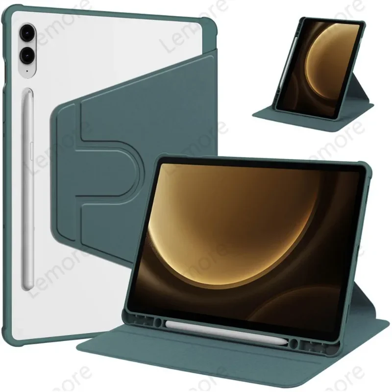

Чехол с вращением на 360° для Samsung Galaxy Tab S10 Lite 10,9 дюйма SM-X400 SM-X406B с держателем для карандашей для Galaxy Tab S10 Lite, чехол-подставка