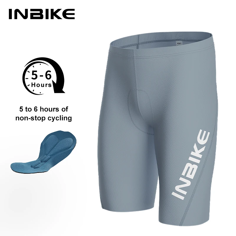 

INBIKE Men's Summer Cycling Shorts Lightweight and Breathable Outdoor Road Cycling Shorts 3D Pant Pads Cycling Equipment