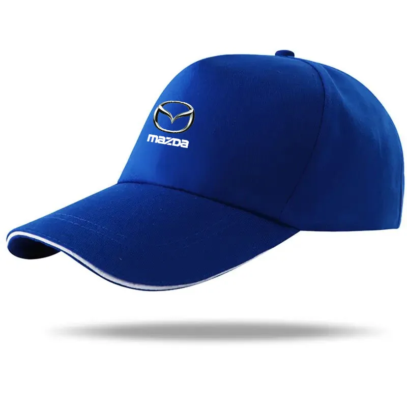 

Car baseball Adjustable Cap Cotton Snapback Suitable for Mazda 2 3 5 6 CX30 CX3 CX9 cx4 CX5 CX8 MX5 Outdoor Car Sports Hat
