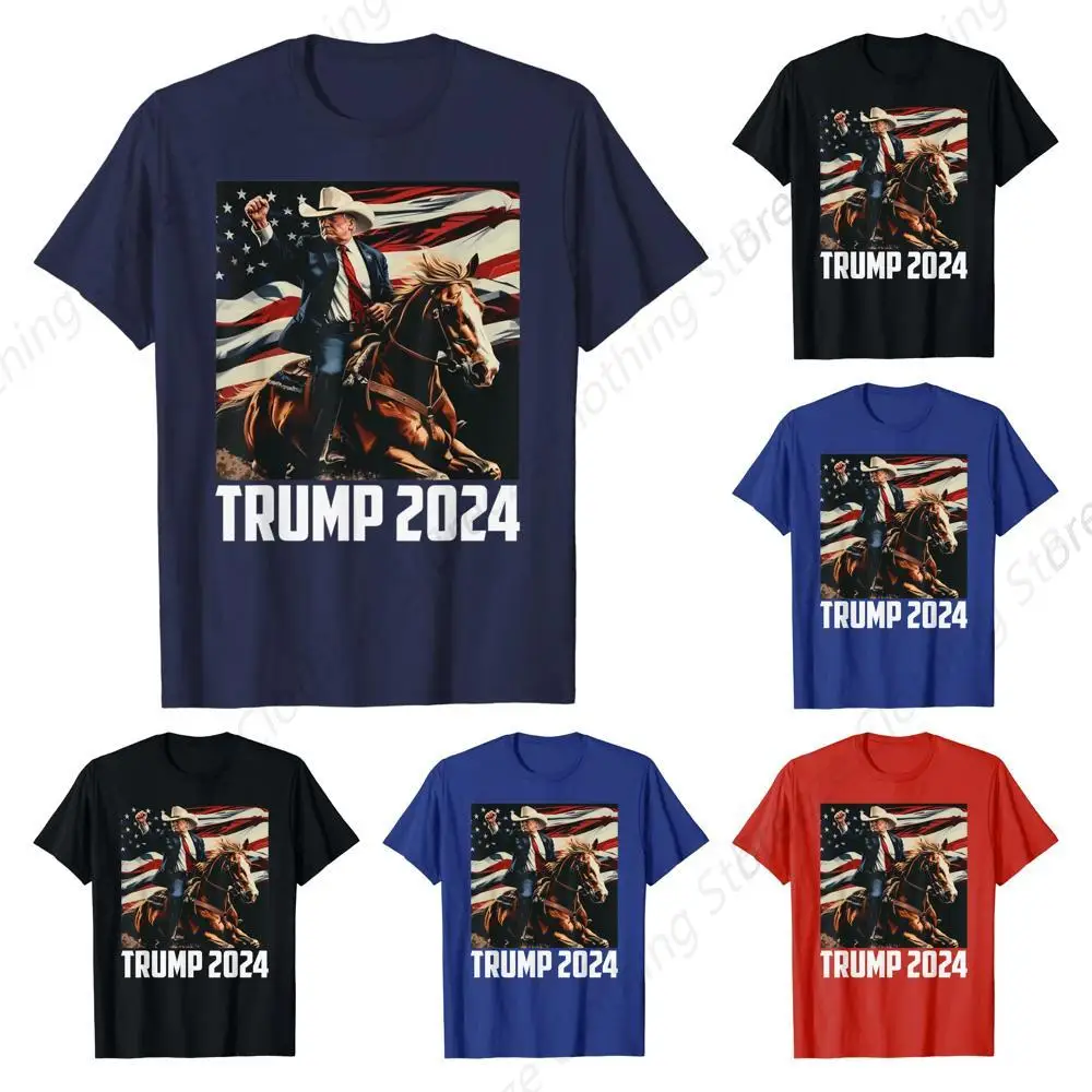 

Trump 2024 4th of July Patriotic America Independence Day T-Shirt