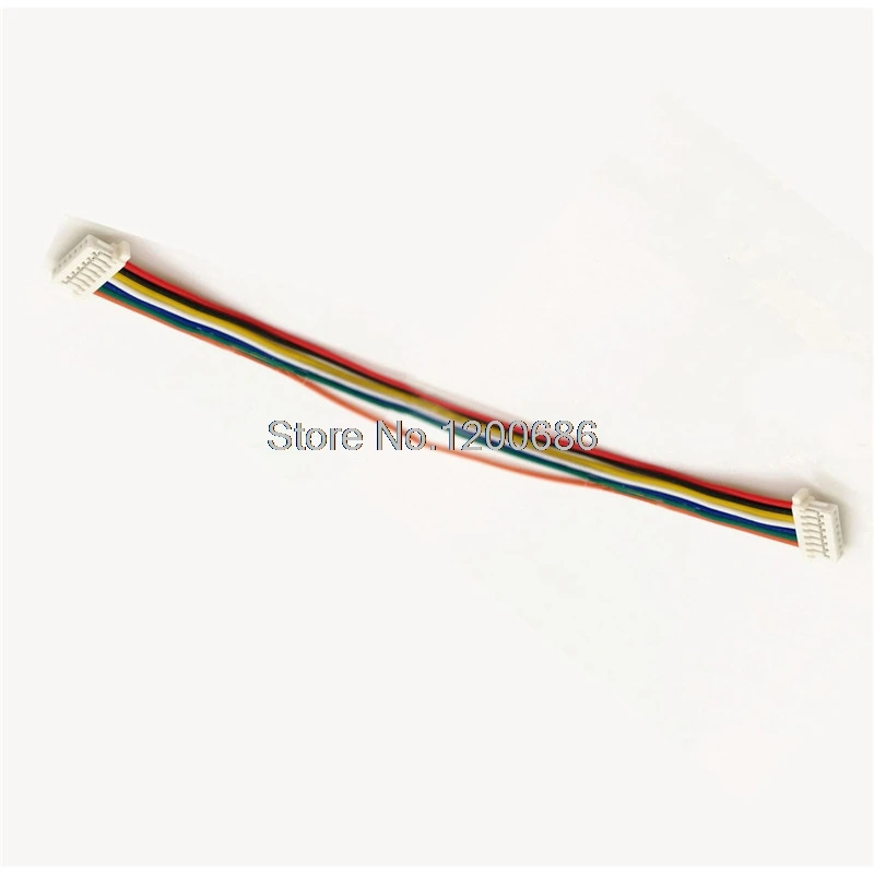 

1.0 pitch double-headed terminal wire 8CM long SH1.0 7P The same direction connector wire harness