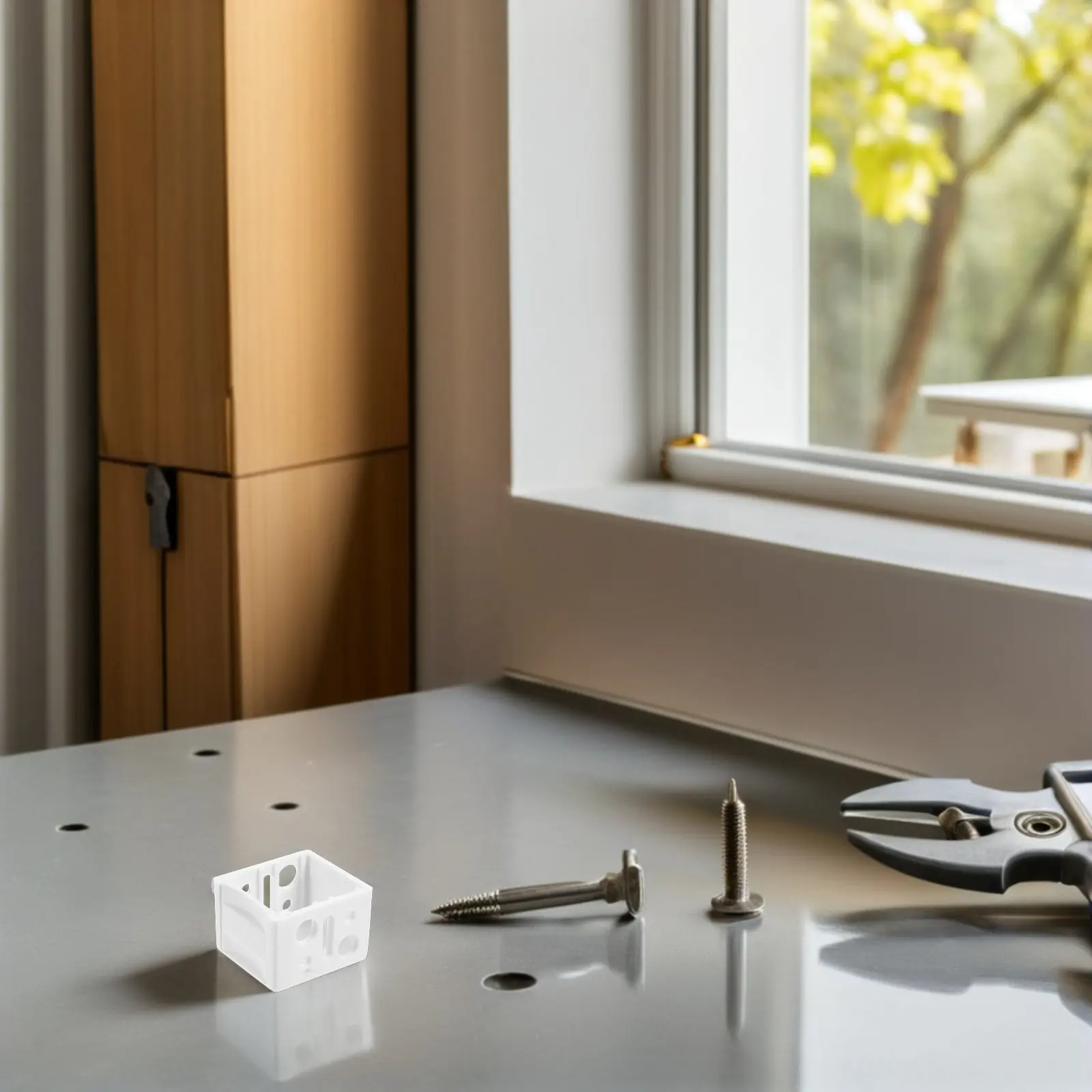 

Комплект из 12 кронштейнов для оконных жалюзи, 1 дюйм, белые, универсальные, для крепления на карниз, для рулонных и горизонтальных жалюзи