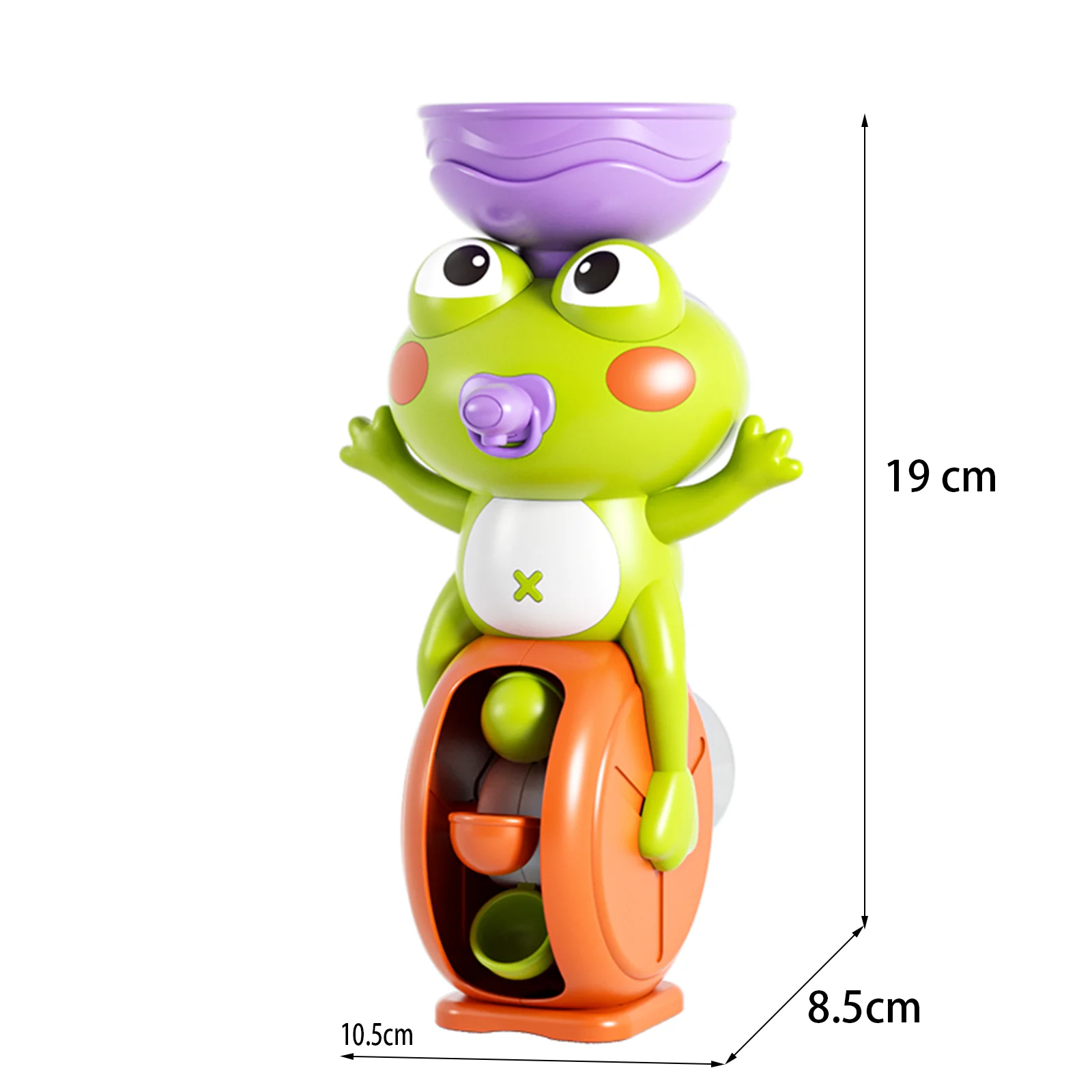 Adorable jeu d'eau de bain en forme de grenouille, jouet amusant en plein air, piscine de plage d'été, cadeau parfait pour les cadeaux de fête d'anniversaire pour enfants