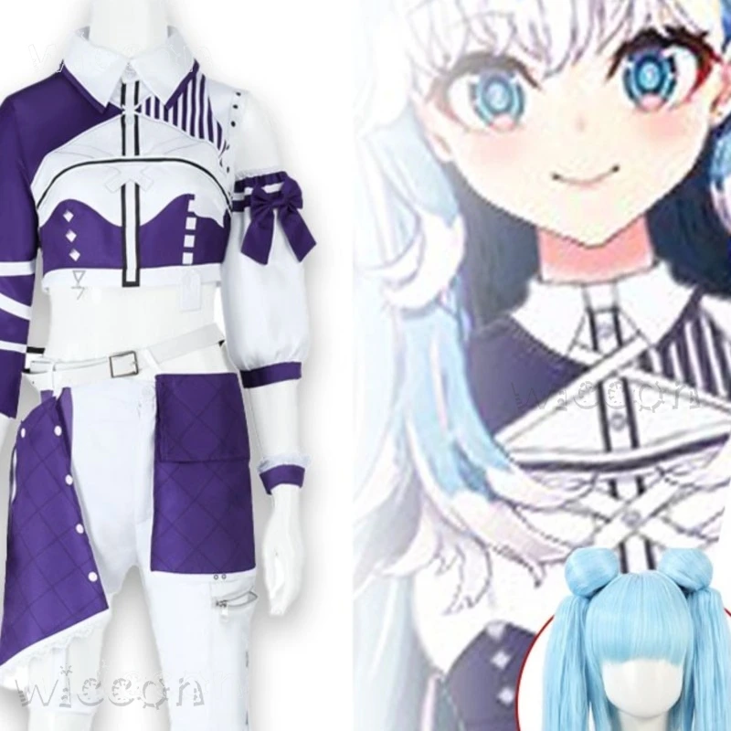 disfraz mujer Kobo Kanaeru Hololive Indonesia Idol Stage Dress Cosplay full costumes and sets Anime Vtuber Full Set