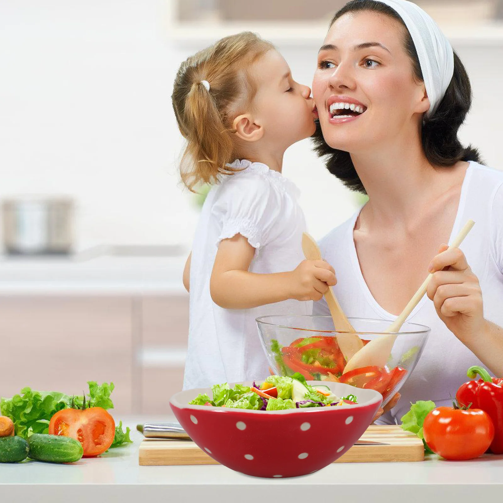 

Декоративная керамическая ваза для фруктов в стиле гриба для кухонного стола, ресторана, магазина, банкета, долговечный красочный дизайн