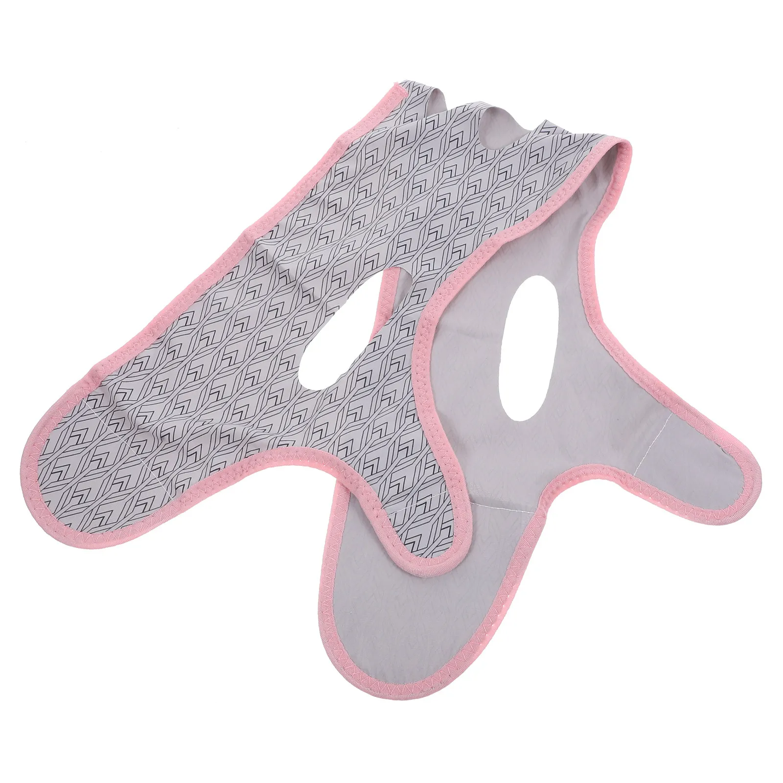 

Набор из 2 масок для лица с тонкой текстурой для коррекции овала лица, простой дизайн, маска для сна для женщин, уменьшение двойного подбородка