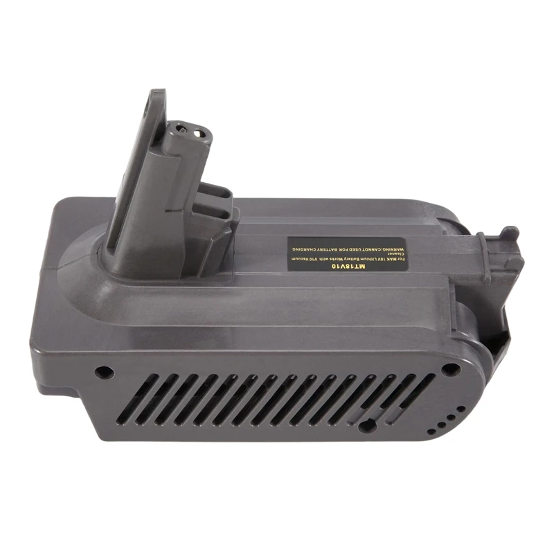 Battery Adapter, 18V Li-Ion Convert to for V10 Vacuum Cleaner MT18V10