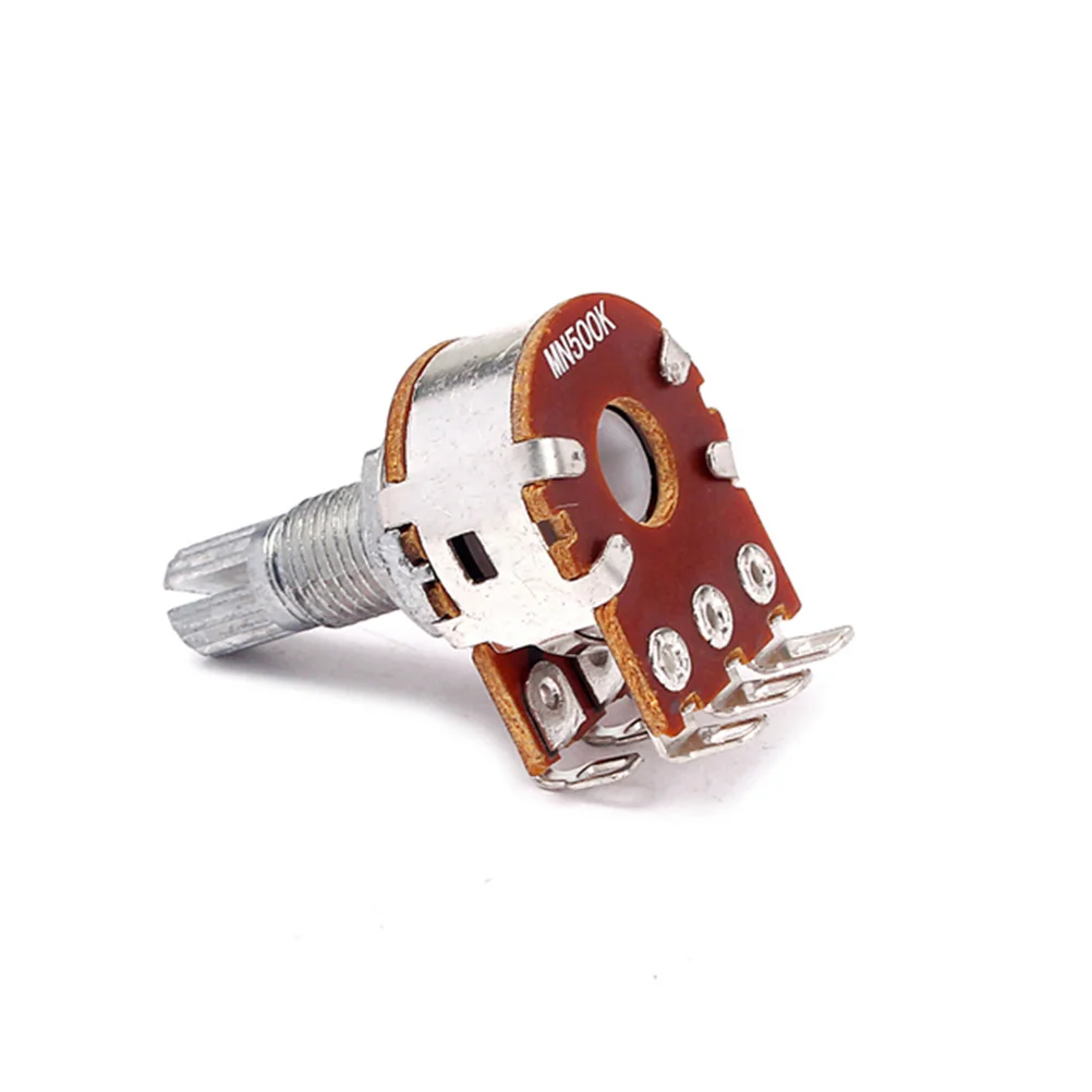 

Potentiometer Double Layer MN500K Control Bass Potentiometers Corner for Guitar