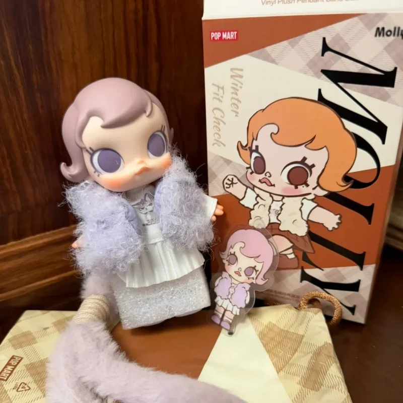 Original Winter Fit Check Vinyl Plush Doll Pendant Blind Box Trendy Fashion Mystery Box Cute Girl Birthday Collection Gift view 6