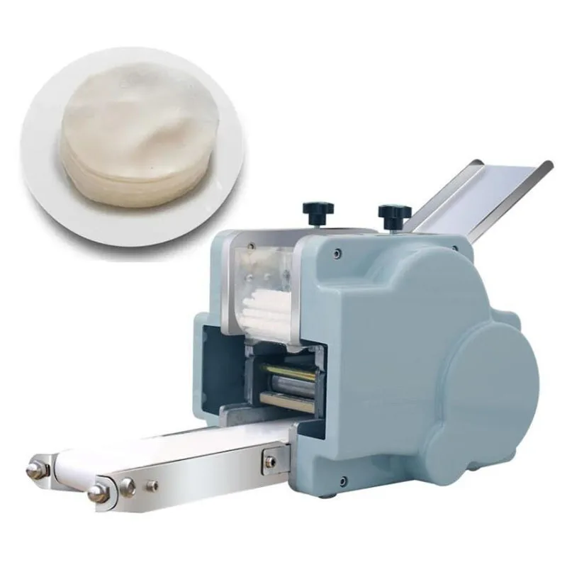 

Dumpling Skin Machine Commercial Household Small Automatic Kitchen Equipments Wonton Steam Bun Press Dough Rolling Maker