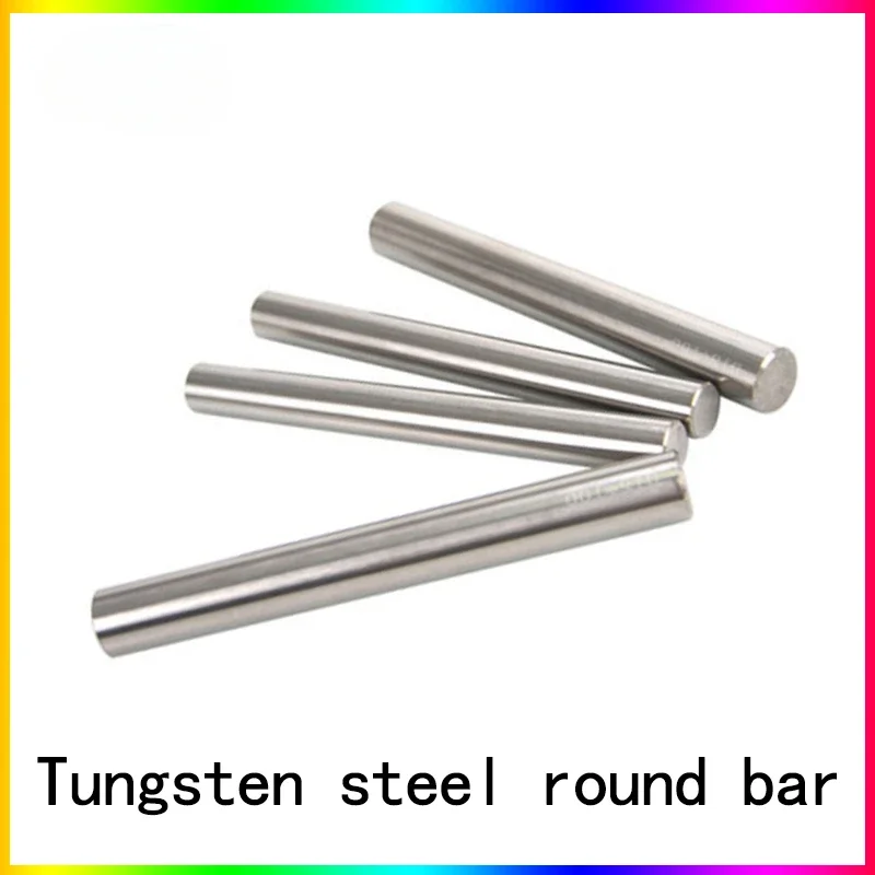 NEW tungsten steel round bar tungsten steel bar Lathe Tool tungsten Steel Rod Woodworking Carving Knife 2mm 4mm 6mm 8mm10mm 12mm