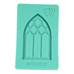 1pc Door Lace Silicone Resin Molds Cake Decorating Tools Fondant Cake Mold Pastry Kitchen Baking Accessories M505