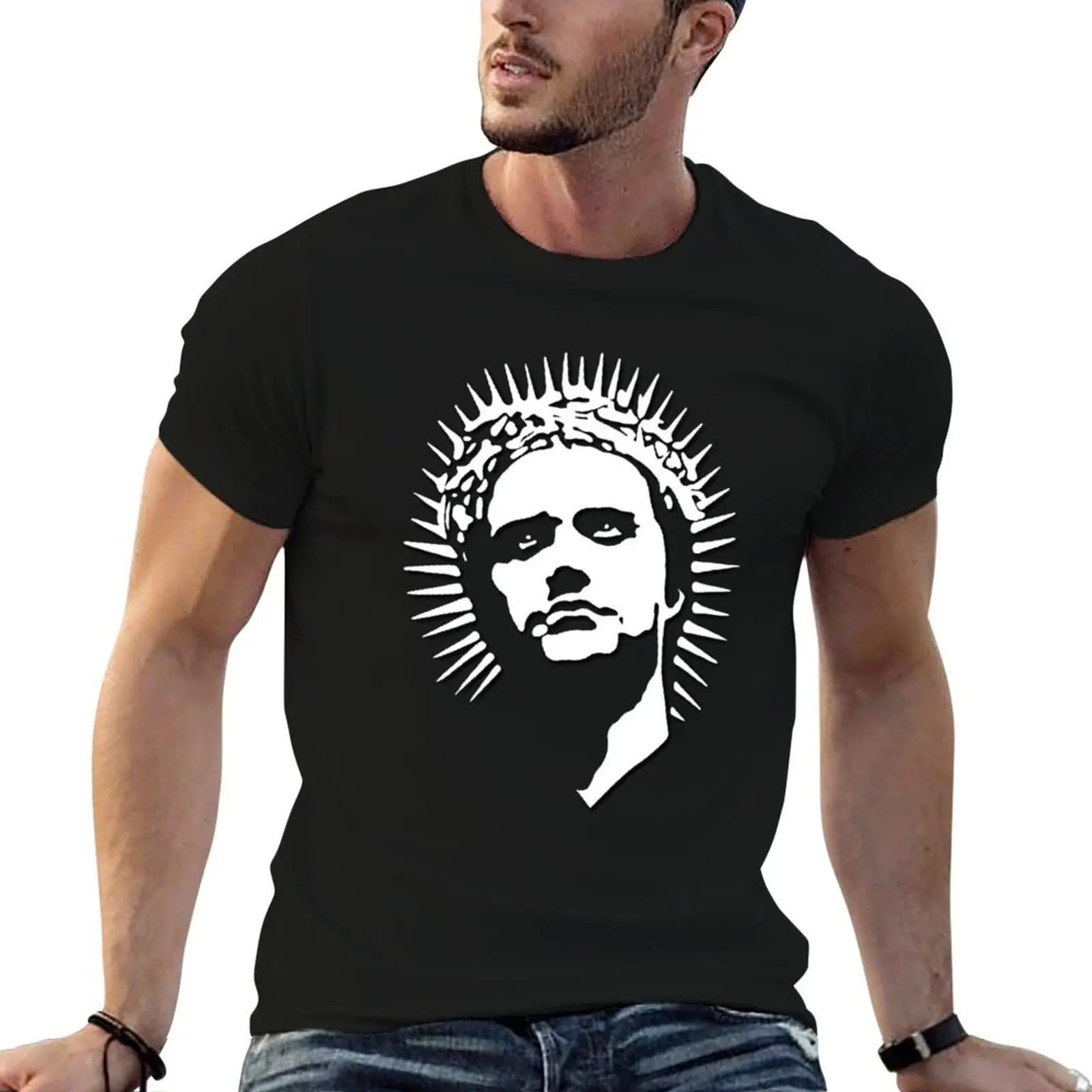 Dark Red rock Gift Idea Faith No More Mike Patton Lord And Savior Gifts T-Shirt