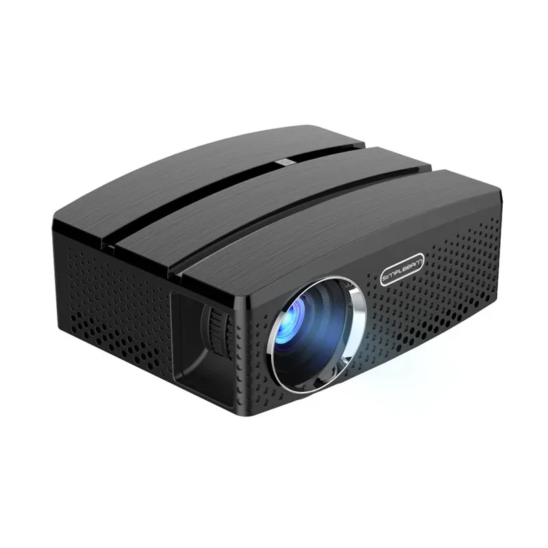 โปรเจคเตอร์ LED แบบพกพามัลติมีเดีย GP80UP สมาร์ทแอนดรอยด์ WiFi กล่องสมาร์ททีวีบ้าน1080P