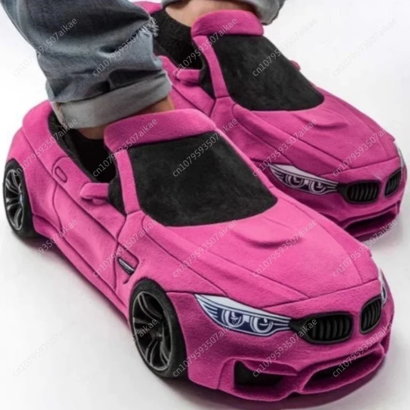 Porsche plush slippers Racing plush slippers toy for BMW Porsche Racing