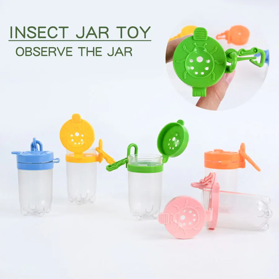 Children'S Science Flip Insect Observation Jar For Boys' Outdoor Natural Exploration Tools, Insect Catching Observation Box