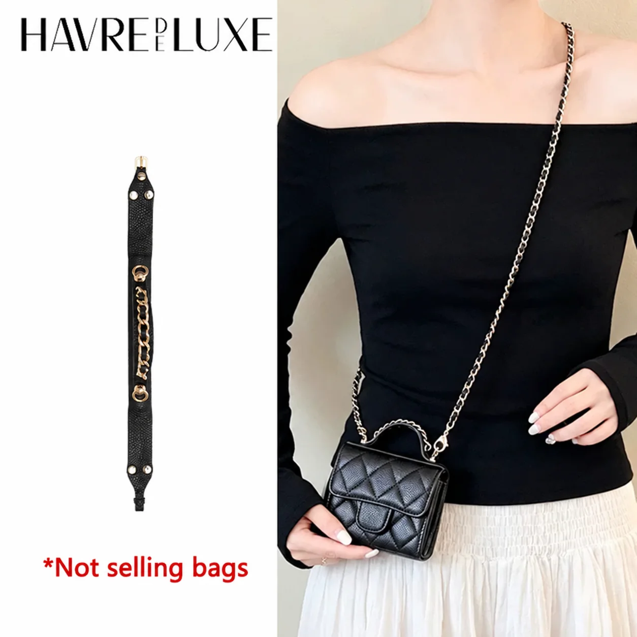 Card Bag Handle For Wallet Women Bag Fashion Durable Gitft Wallet Modification Crossbody Chain Accessories