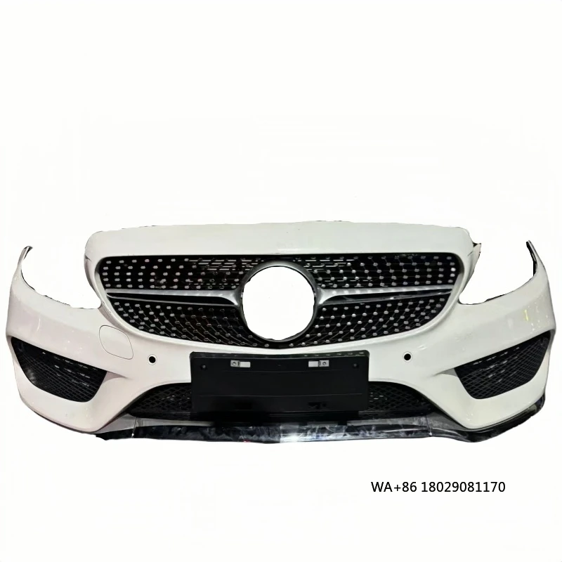 

High Quality New for C-Class W205 Front Bumper Assembly Easy Install Plastic Auto Part for Car Upgrades & Radiator