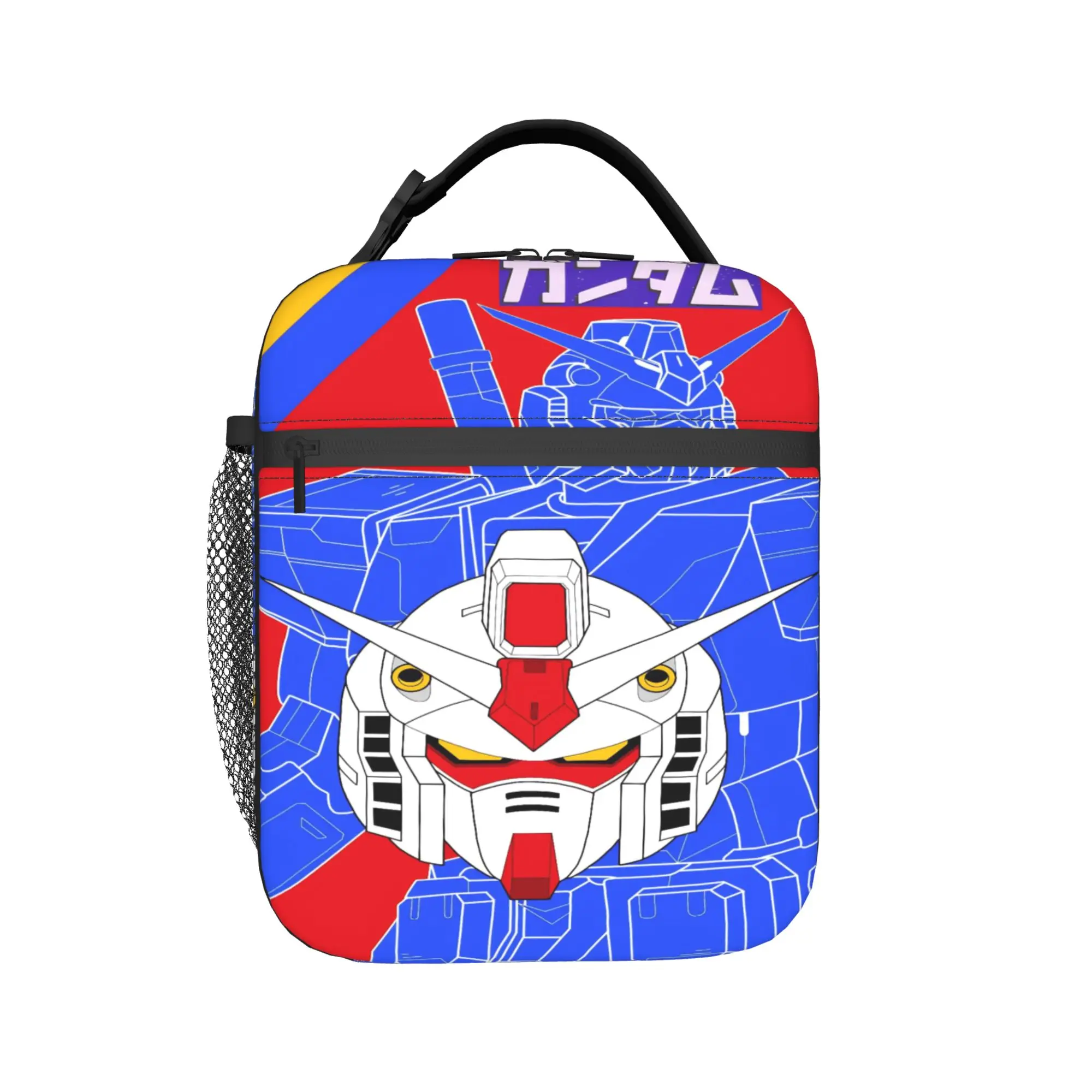 Insulated Lunch Tote Bag mobile suit gundams Product  Lunch Container Y2K Cooler Thermal Lunch Box For School