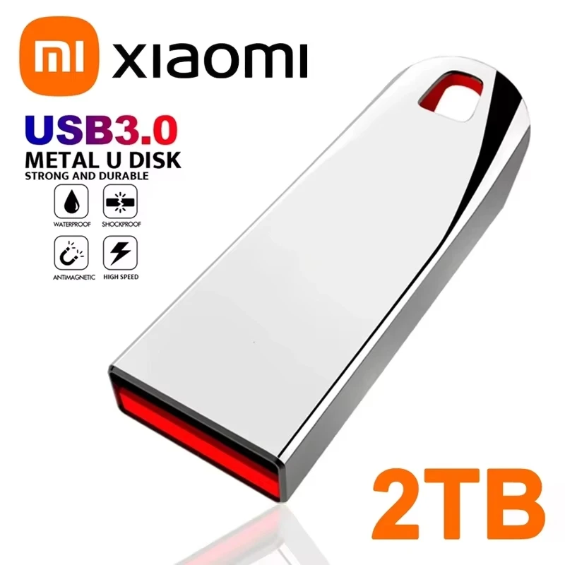 Xiaomi عالية السرعة بندريف 1 تيرا بايت 512 جيجابايت 256 جيجابايت المحمولة نقل محرك أقراص USB مقاوم للماء ذاكرة محرك سريع USB 3.0 للكمبيوتر