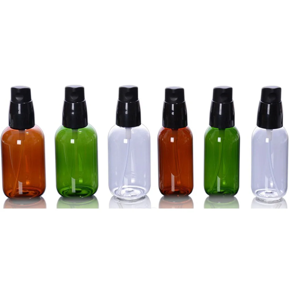 

3pcs 50ml Travel Containers Travel Portable Packaging Bottles Beauty Bottles Set Travel Bottles(50ml Transparent Bottle