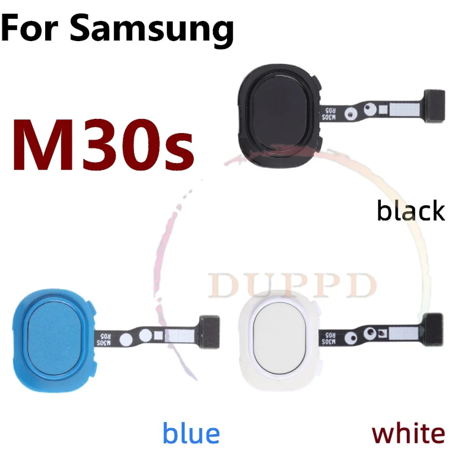 NEW Power Home Button Menu Return Key Fingerprint Touch ID Recognition Sensor Flex Cable For Samsung M20 M30 M30s M31 M31s