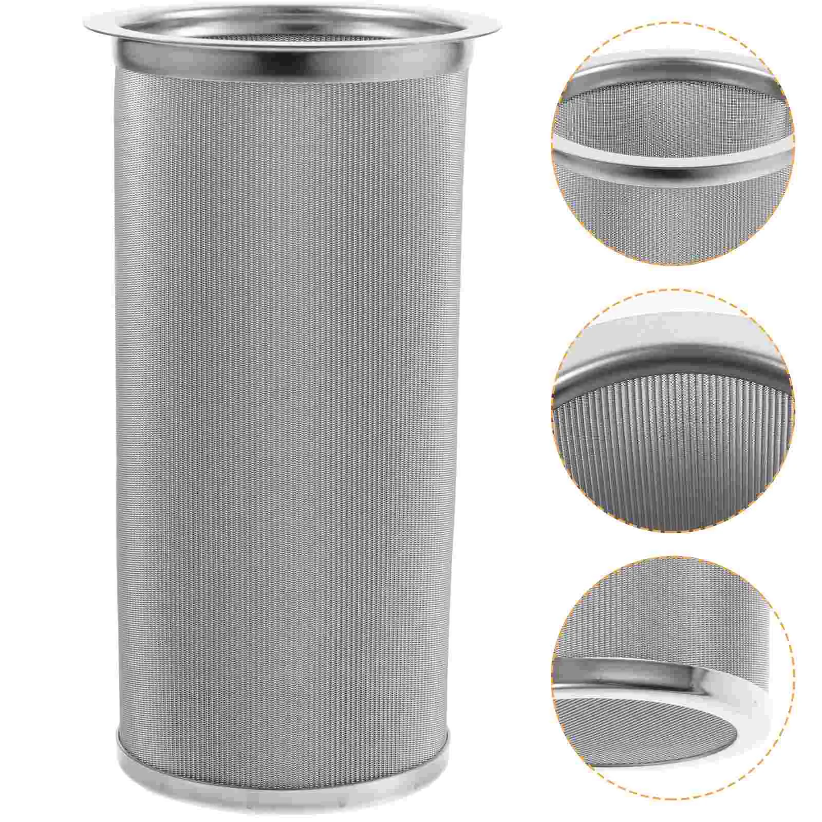 

Stainless Filter Mesh Metal Strainer Tea Teapot with Handle