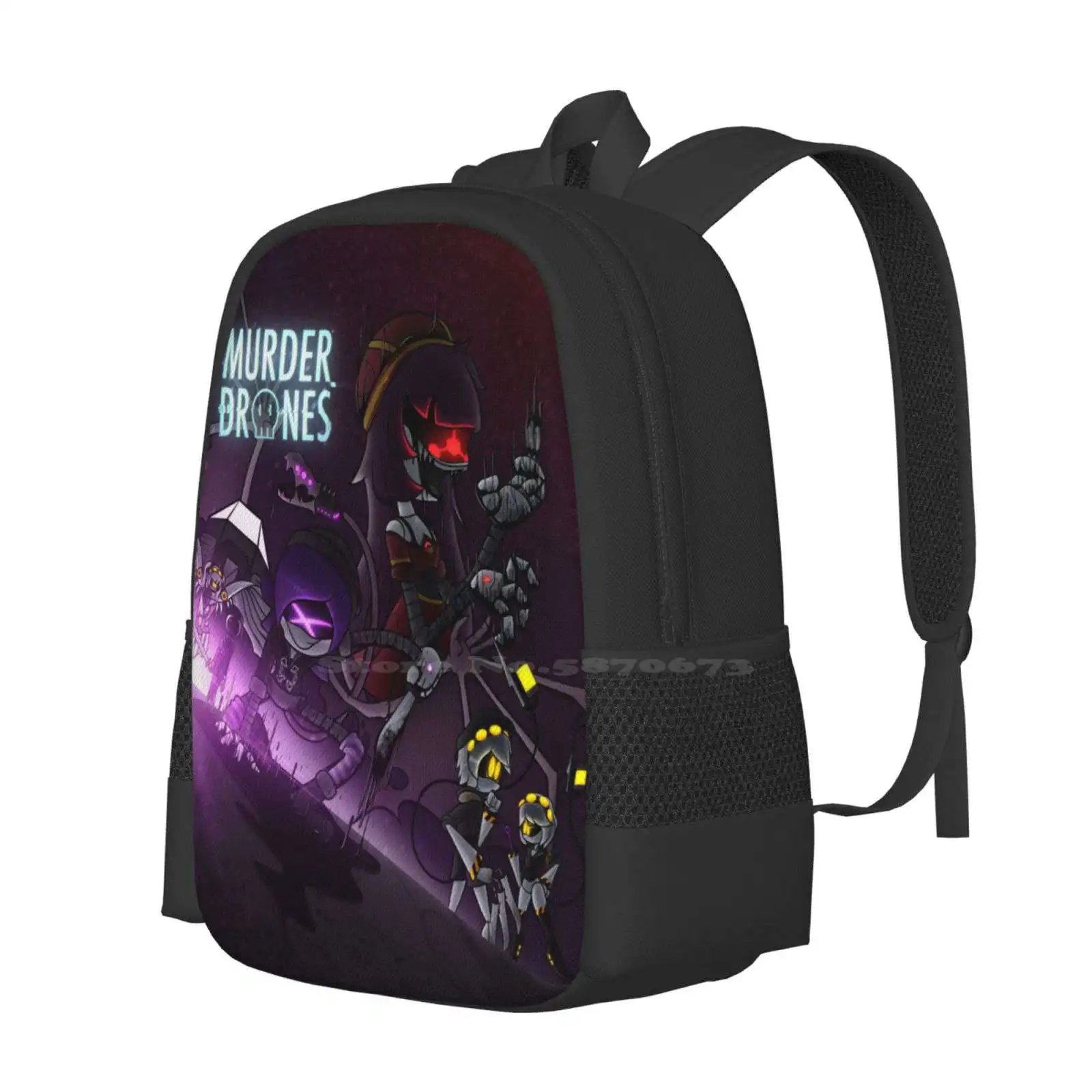 Murder Drones Hot Sale Schoolbag Backpack Fashion Bags Uzi Doorman Serial Designation N Murder Drones V Murder Drones J Murder