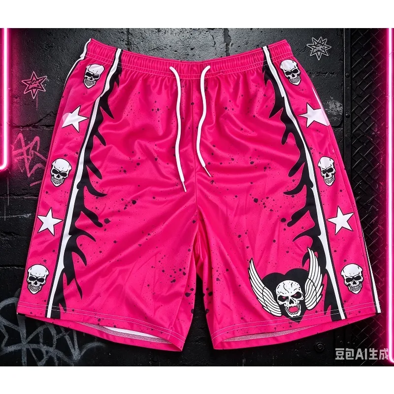 2026 Best-selling Men's and Women's Outdoor Sports Casual Beach Basketball Shorts for Fashionable Family and Children's Wear