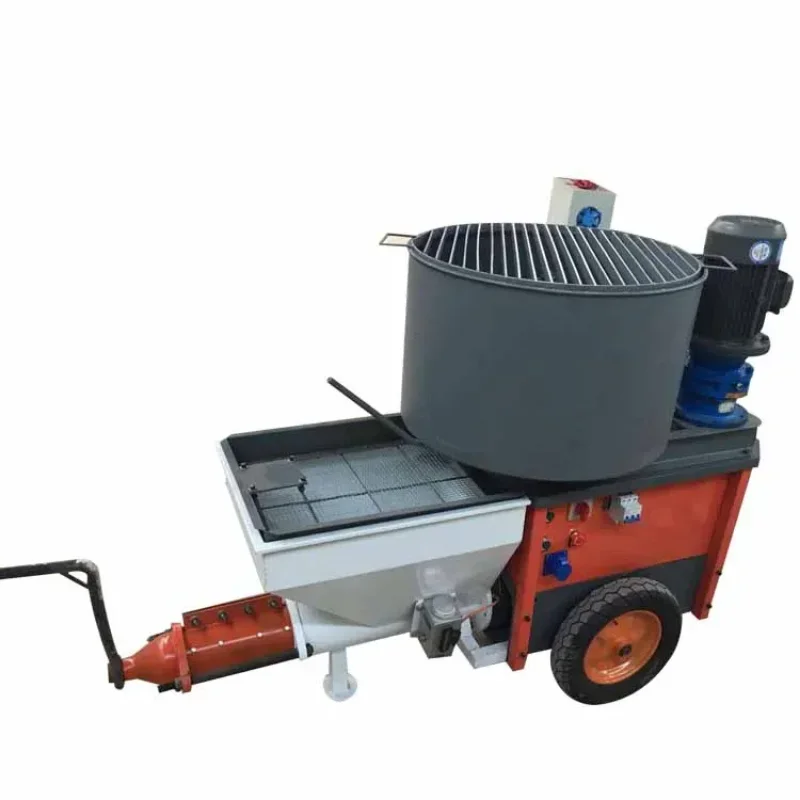 YG Mortar Spraying Machine Projection Building Wall Plaster Design Wall Sand Cement Sprayer Plaster Machinery for Construction