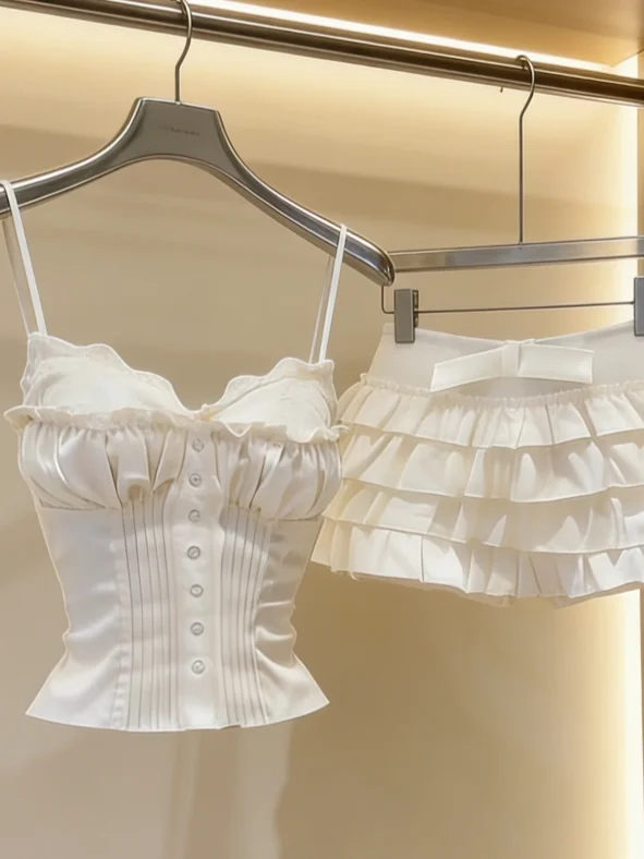 Conjunto Feminino de Verão: To - Cami Top Lace avaliação e preço
