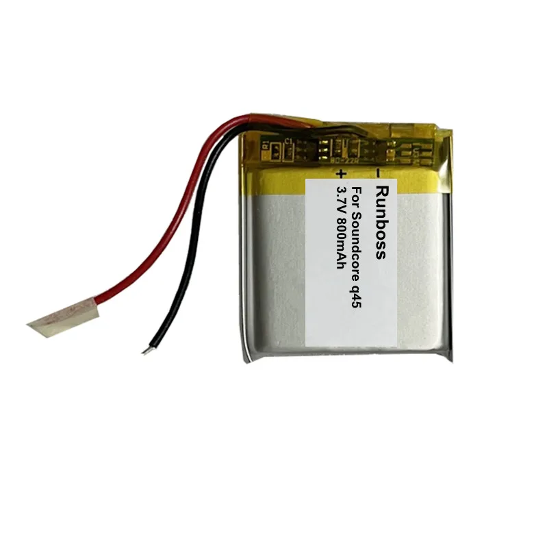 Battery for Soundcore Q45 Wireless Bluetooth Headphones 800mAh 3.7V Polymer Lithium Rechargeable Batteries