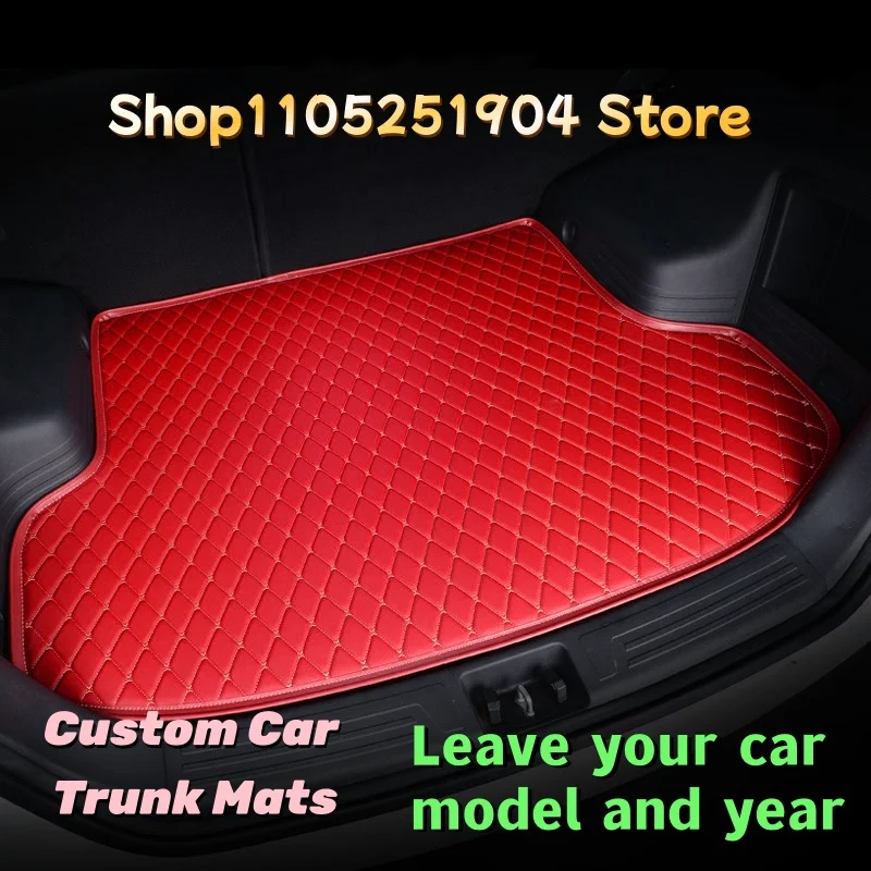 

Artificial Leather Cargo Liner Custom Car Trunk Mats For Audi S6 C8 2021 2022 2023 2024 2025 2026 Car Mat Accessories Carpet
